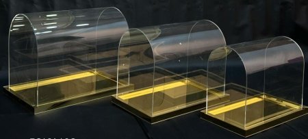 صندوق اكريليك بيضاوي