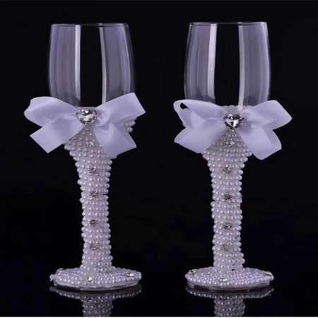 كاسات مزينة لولو