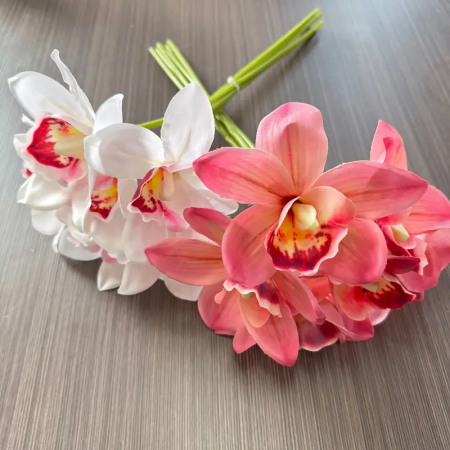 ضمة زهرة اوركيدا عروق