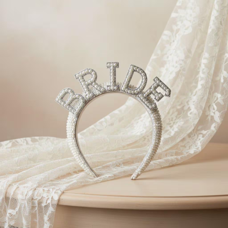 طوق BRIDE للعرائس مميز