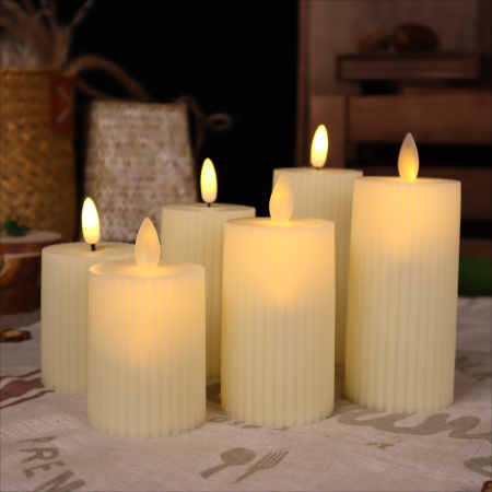 شمع الكتروني احجام مختلفة