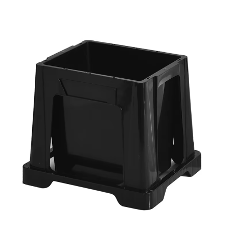 قوار بلاستيك مربع للورد الطبيعي