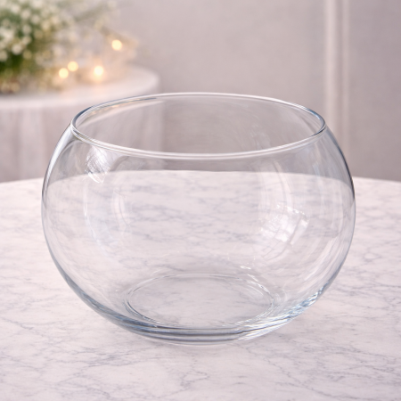 فازة حوض سمك زجاج