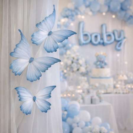 طقم فراشات للمناسبات