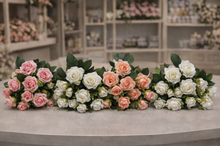 ضمة ورد جوري كثيف F8