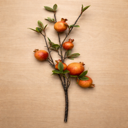 برتقالي محمر