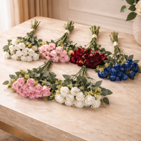 ضمة ورد بيبي جوري مع اكسسوار