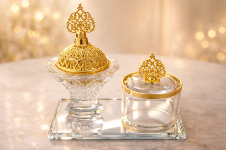 مبخرة كريستال فاخرة