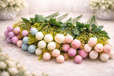 ضمة اكسسوار طابة بيوني صغير