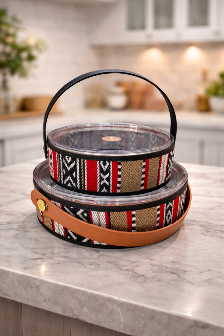 مضيفية سلة تطريز مع يد