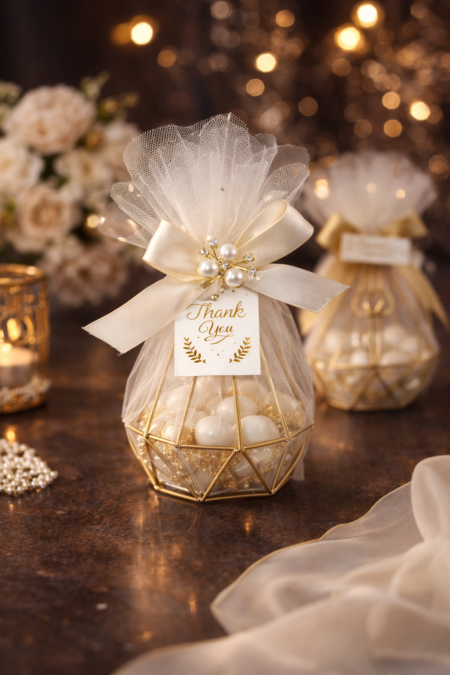 توزيعة قفص جوهرة مع شيفون