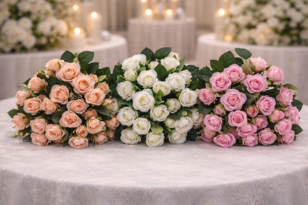 ضمة ورد جوري كثيف