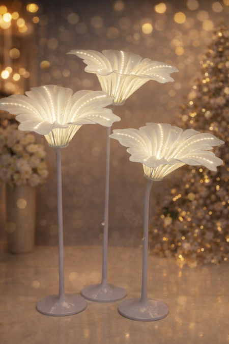 ستاند اضاءة زهرة اللوتس