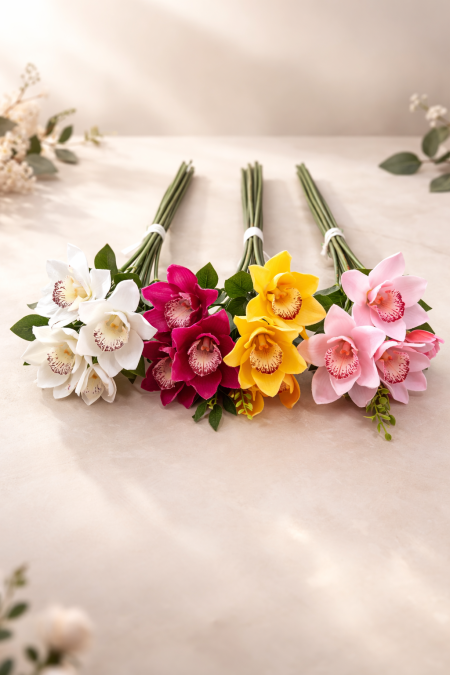 ضمة اوركيد سيليكون عروق