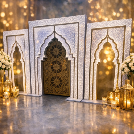 ديكور خلفية ثلاث قطع للحفلات