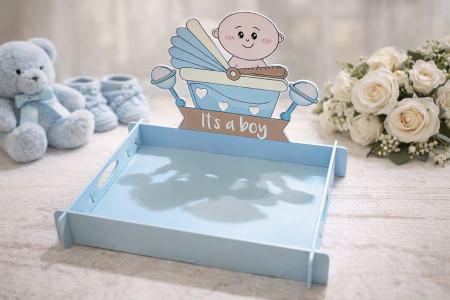 صواني بيبي للتوزيعات سي ان سي مميزة