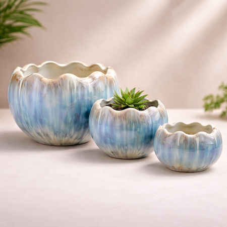 ازرق اطار بني