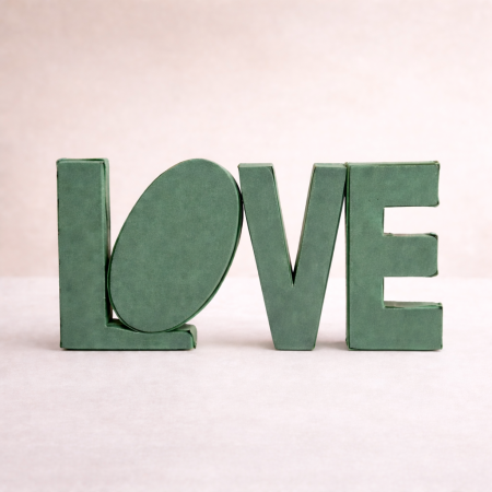 فاكيوم اسفنج طبيعي كلمة LOVE