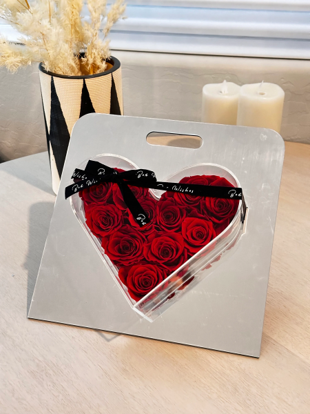 بوكس رأس قلب مع ستاند